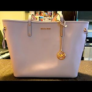 Michael Kors rose gold tote